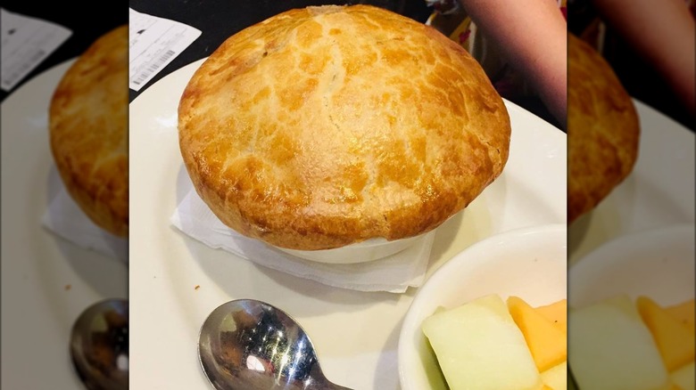 Claim Jumper's chicken pot pie