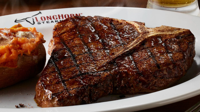 Steak from LongHorn Steakhouse