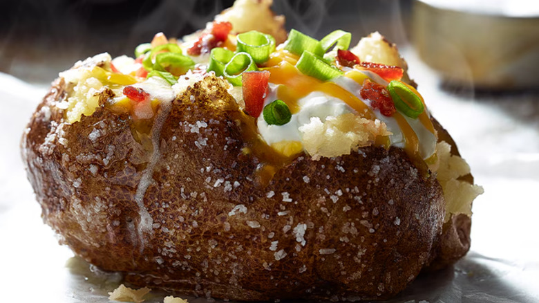 Baked potato from LongHorn