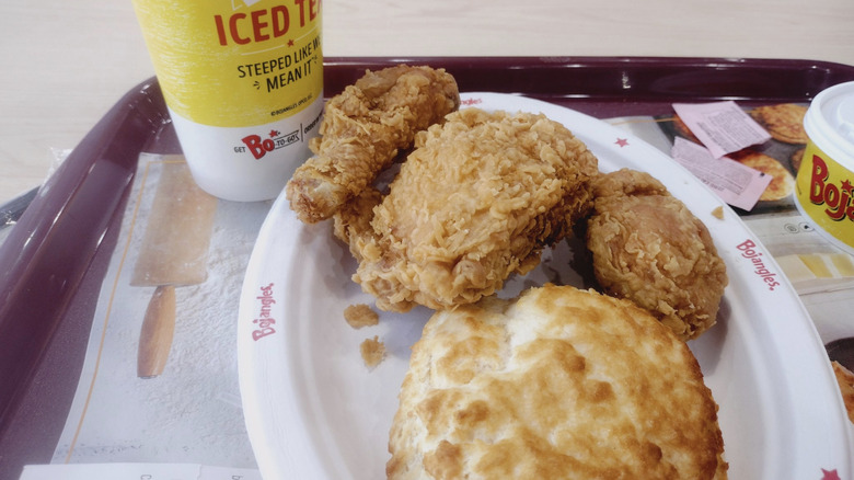 Bojangles three-piece chicken dinner