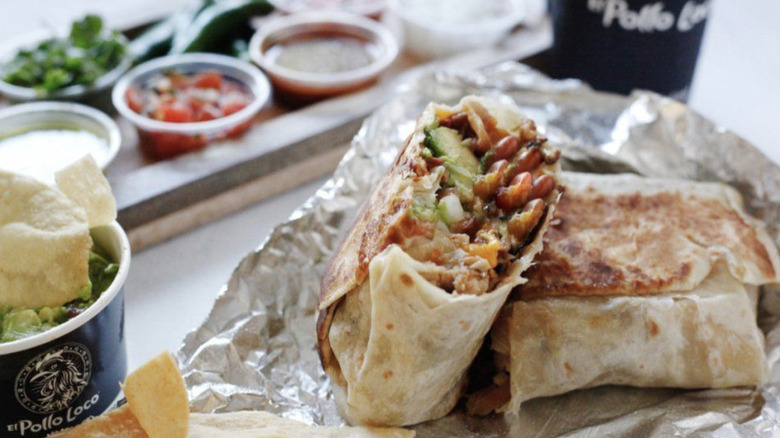 El Pollo Loco burrito