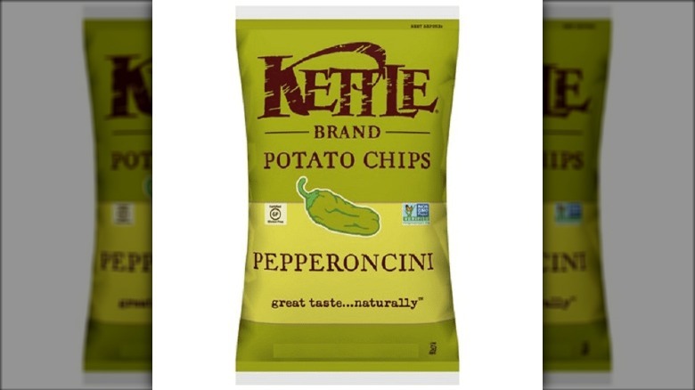 kettle pepperoncini chips bag