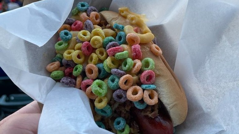 Slider Dog from Progressive Field