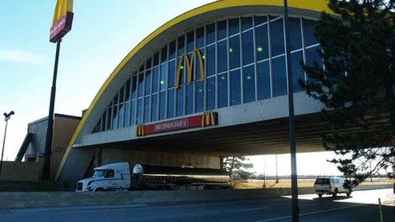 mcdonald's over the highway