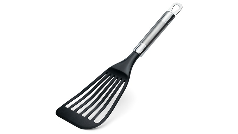 fish spatula white background