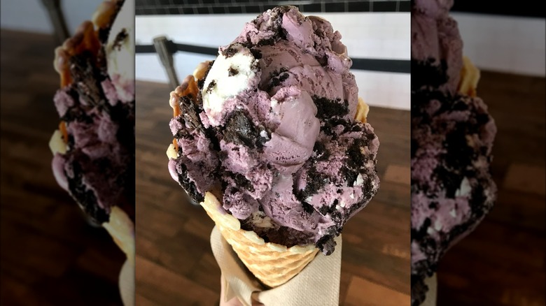 Purple Cow ice cream