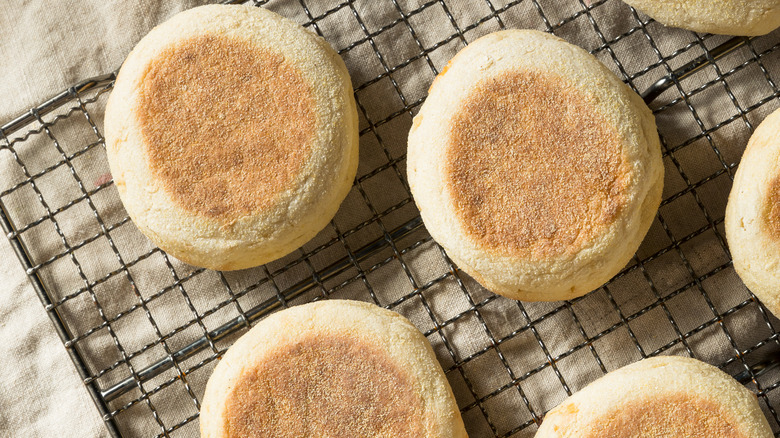 toasted English muffins