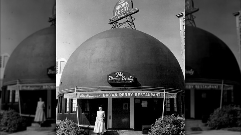 The Brown Derby restaurant