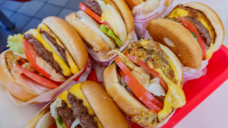 In-N-Out burgers