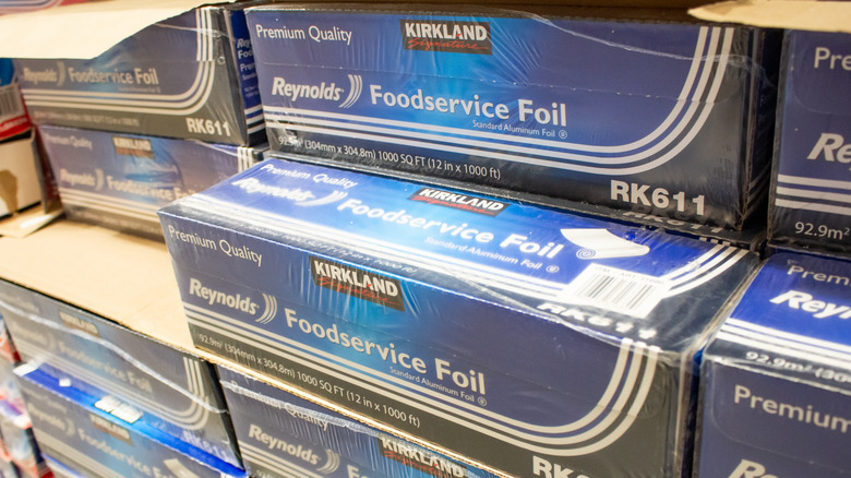 Stack of Kirkland Signature foil for sale