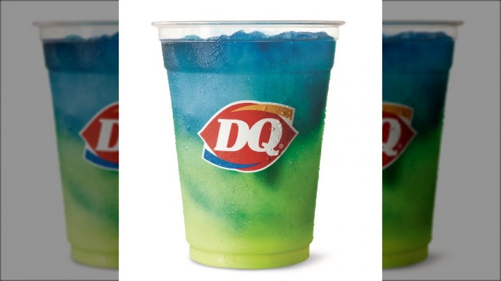 Dairy Queen Lemonade Twisty Misty Slush