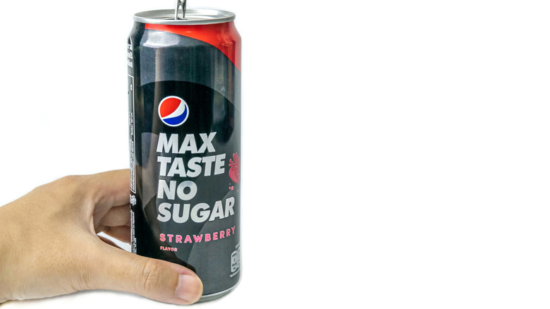 Can of Pepsi No Sugar soda