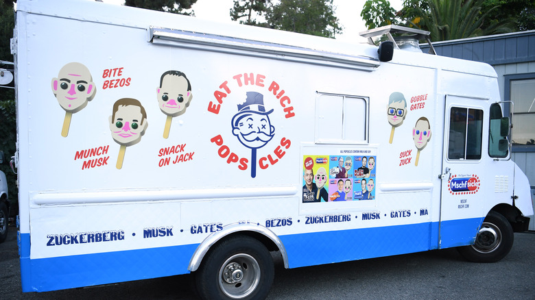 The MSCHF pop-up ice cream truck