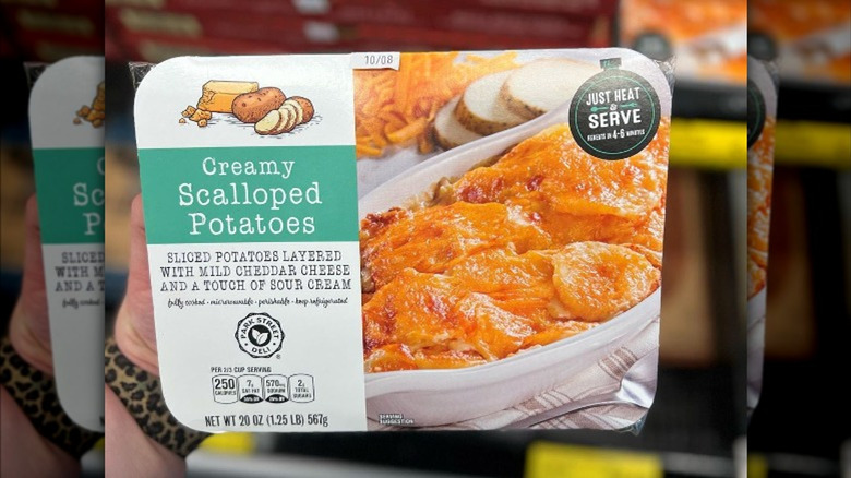 Aldi's scalloped potatoes