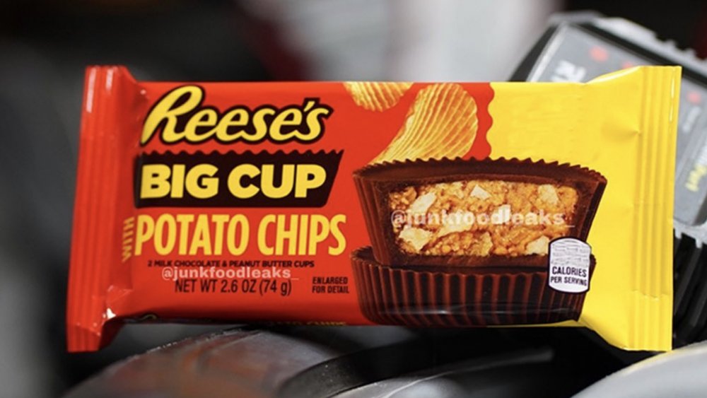 Reese's with potato chips