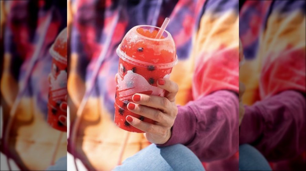 Taco Bell's new wild strawberry freeze