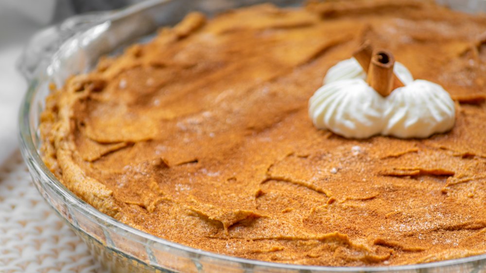 no-bake pumpkin pie 