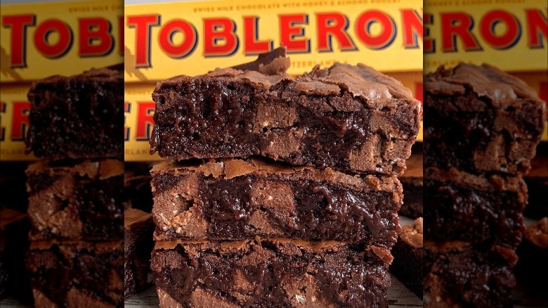 Toblerone brownies