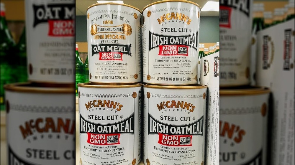 Irish steel-cut oatmeal from McCann's