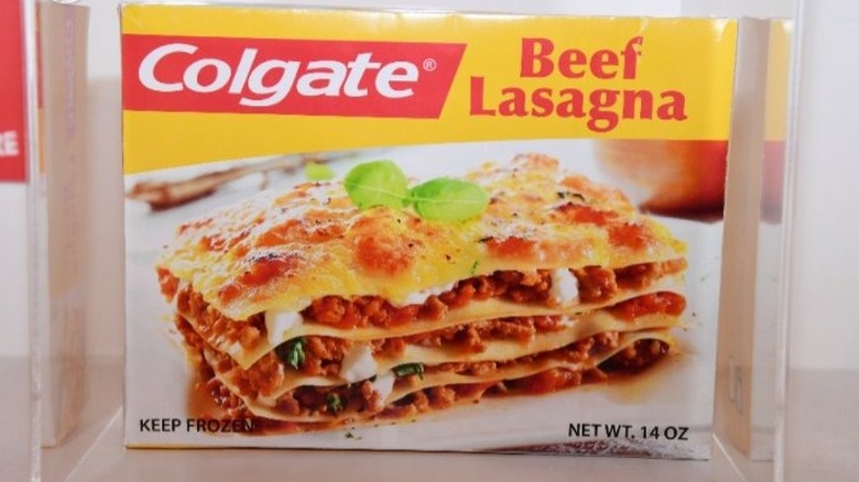 Package of Colgate Beef Lasagna