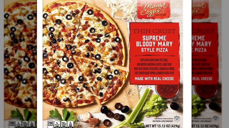 Marie cozzi bloody Mary pizza