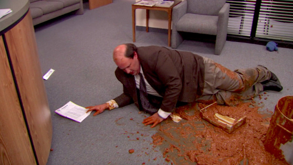 Brian Baumgartner Kevin Malone The Office Chili Spill