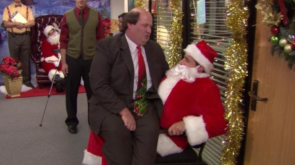 Brian Baumgartner Kevin Malone The Office Santa