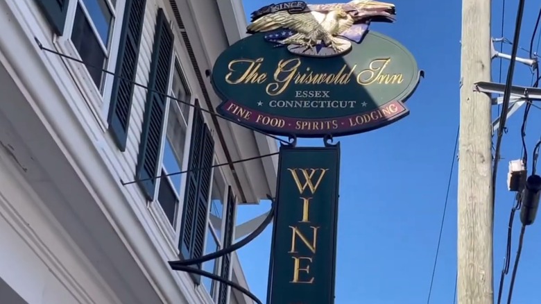 Griswold Inn sign