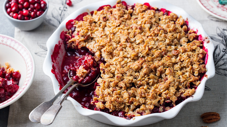 berry crumble 