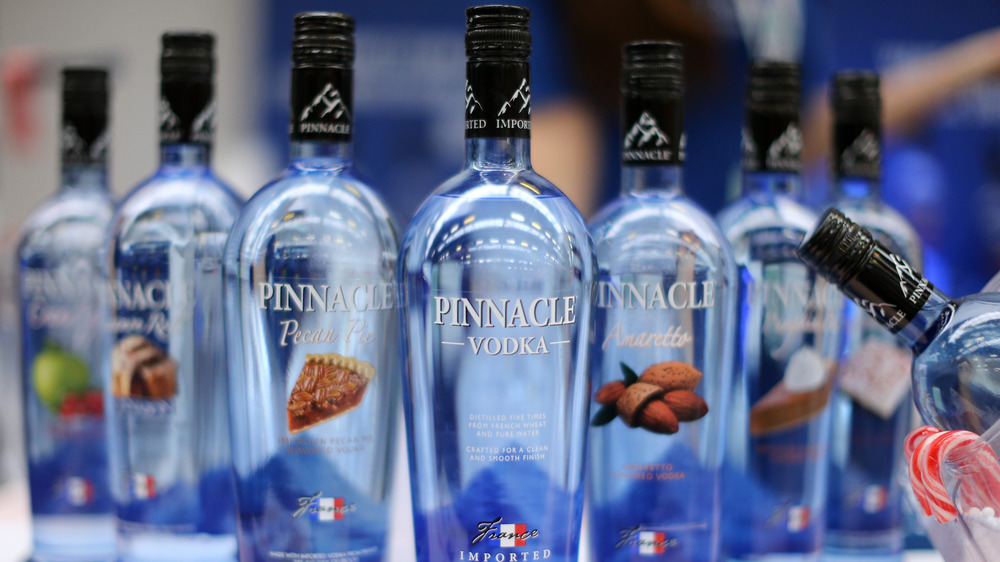 Pinnacle vodka flavored products