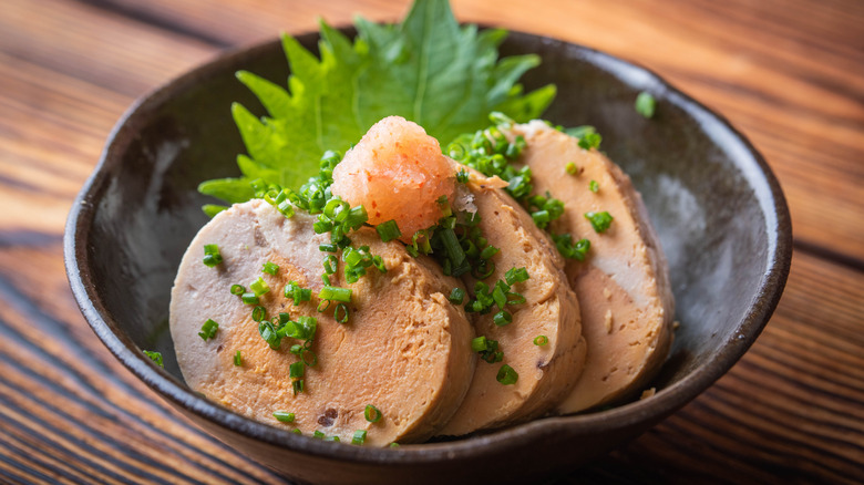 Ankimo, monkfish liver with ponzu