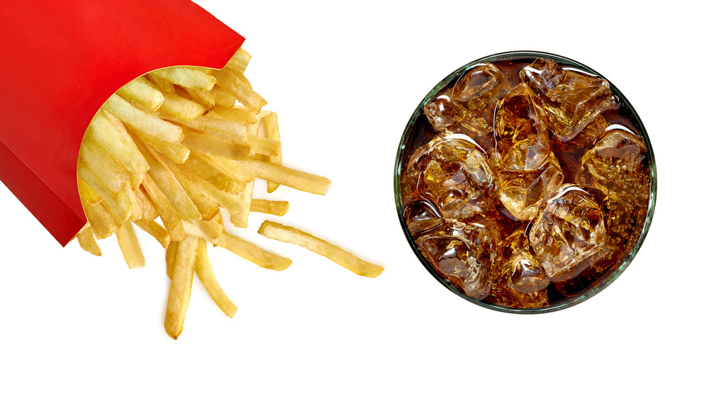 More fries with more soda