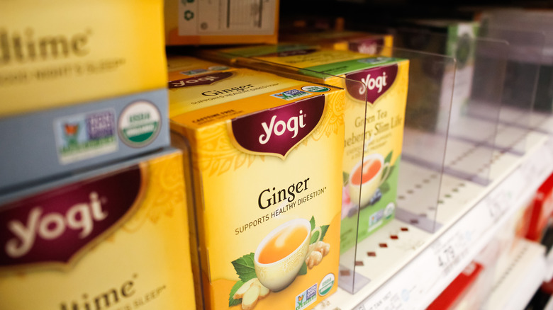  Yogi ginger herbal tea