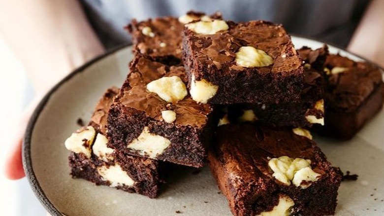 Katie Quinn's cheddar cheese brownies