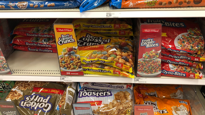 Off-brand cereal bags