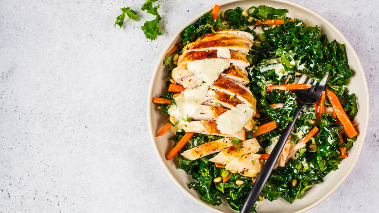 kale chicken salad