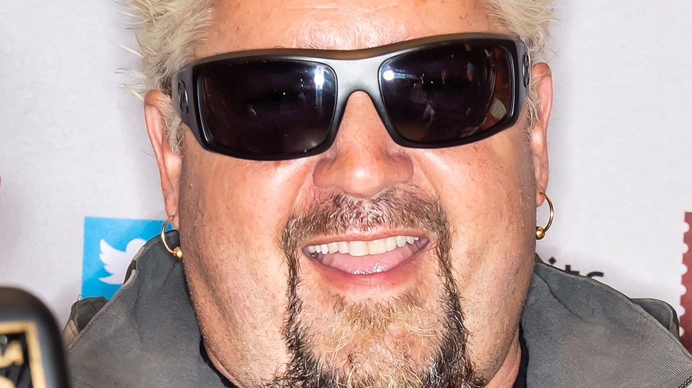 Celebrity chef Guy Fieri sporting sunglasses