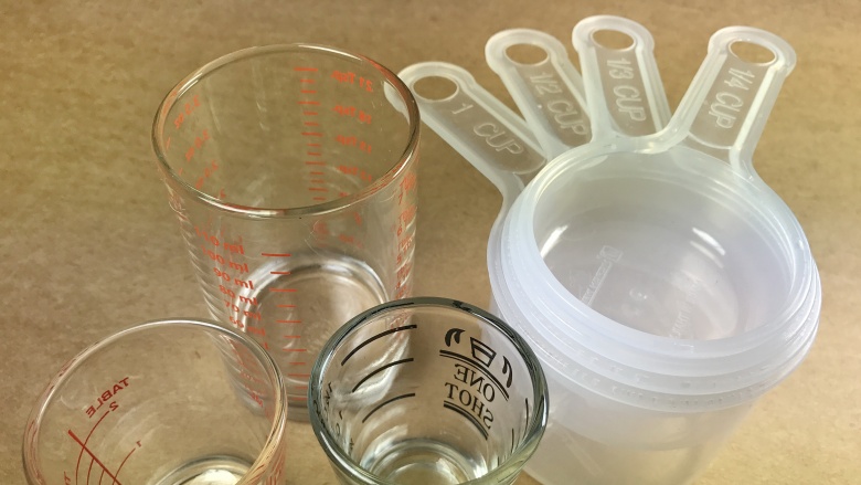 measuring cups