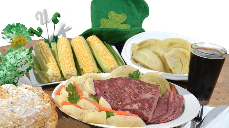 St. Patrick's Day corned beef