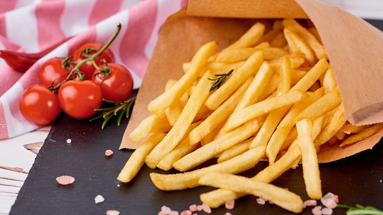 Thin French fries