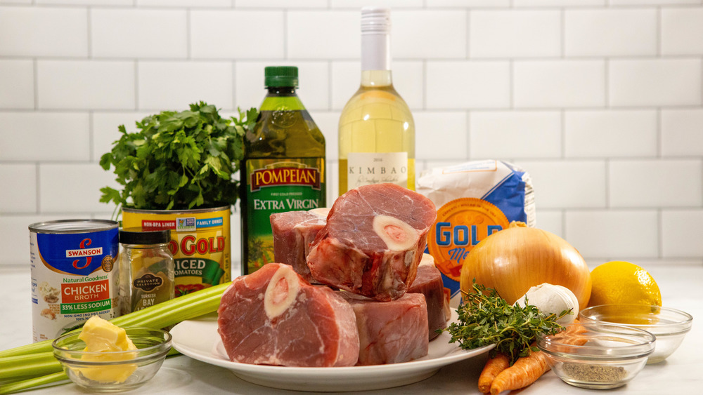 ingredients veal shanks ossobuco