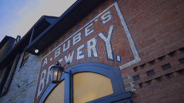 Outside of Bube's Brewery