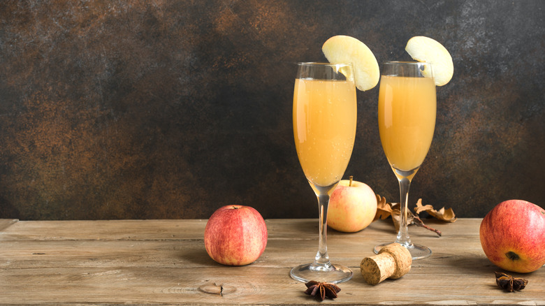 Apple Cider Mimosa