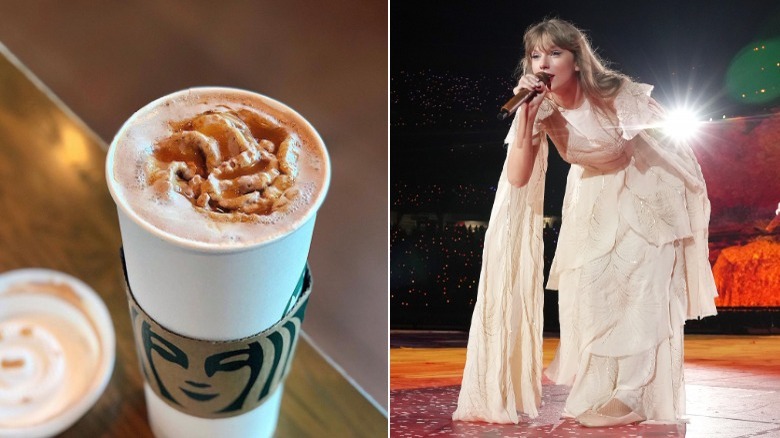 Taylor Swift singing and hot mocha