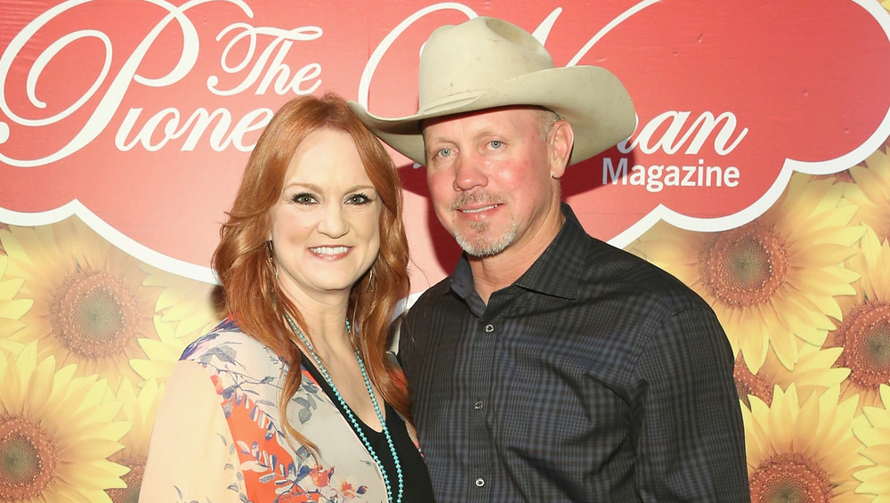 Ree Drummond and husband Ladd at an event