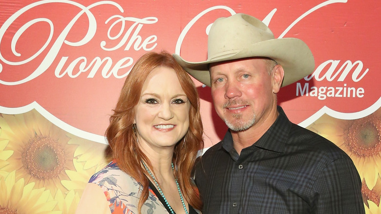 Ladd and Ree Drummond smiling