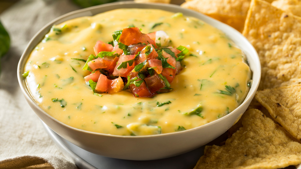 Queso in a bowl