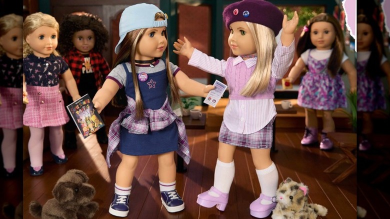 American Girl dolls Isabel and Nicki