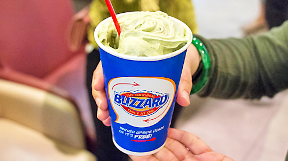 Green Tea Blizzard