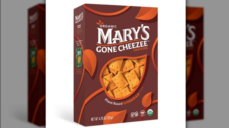 cheese-flavored crackers